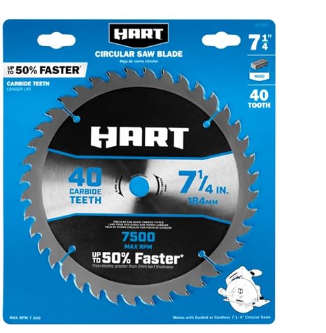 7-1/4" 40 Tooth Circular Saw Blade
