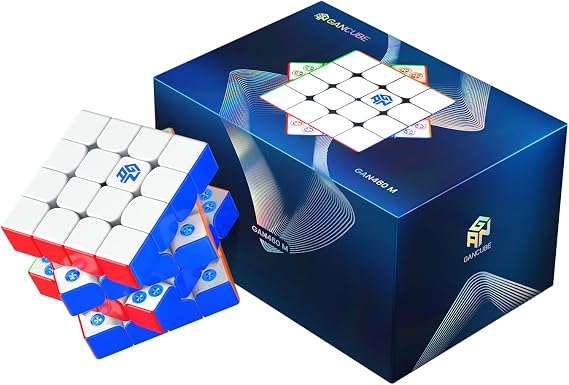 GAN 4x4 Zauberwürfel 460 M Magnetisch Speedcube mit 96 Magneten Puzzle Toy