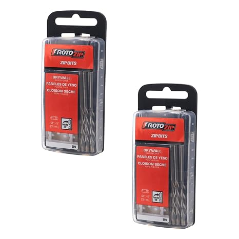 Roto-Zip 1/8-Inch Guide Point Drywall Router Bits for RZ1500 Saw (16-Pack)