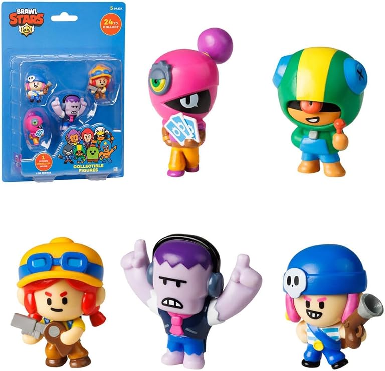 Brawl Stars 5 Li FigÃ¼r Seti Brw2040 81186 Model 3
