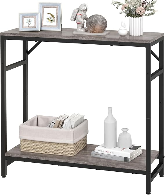 Livofloral Entryway Table, Narrow Sofa & Console Tables, Behind Couch Table for Hallway Bedroom Living Room Foyer Office