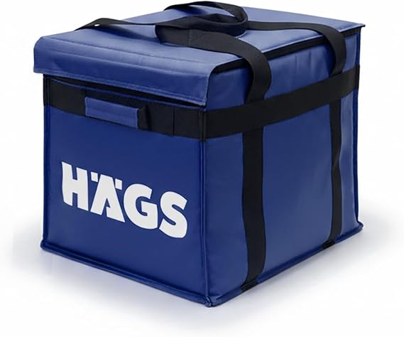 HAEGS Thermal Camping Bag, Thermal Thermos Bag, Thermal Insulated Picnic Food Carrying Bag for Camping, Beach, Picnic, Cooler Freezer Large Volume
