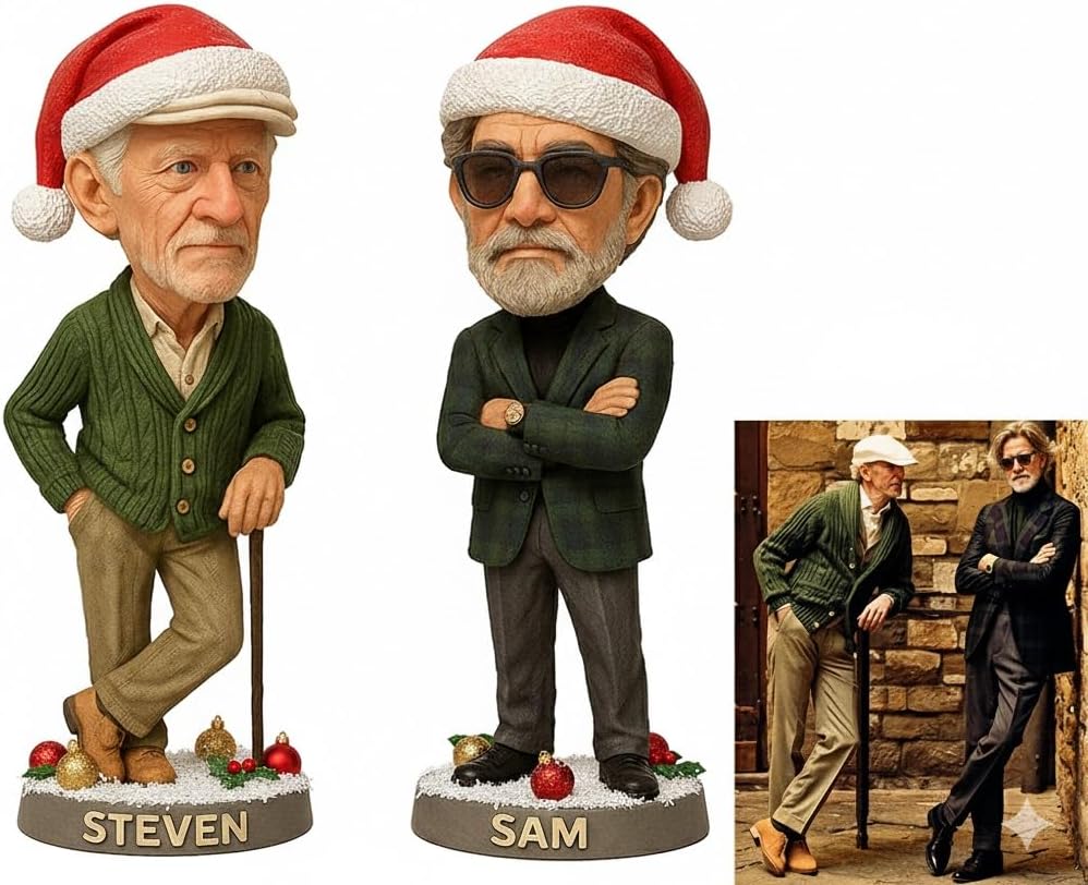 Custom Bobblehead – Personalized Sculpted Gift for Father, Groom, Retired Teacher,Longtime Friend, Action Figure Based on Your Photo,Gifts for Any Occasion Final Approval Preview Before Production