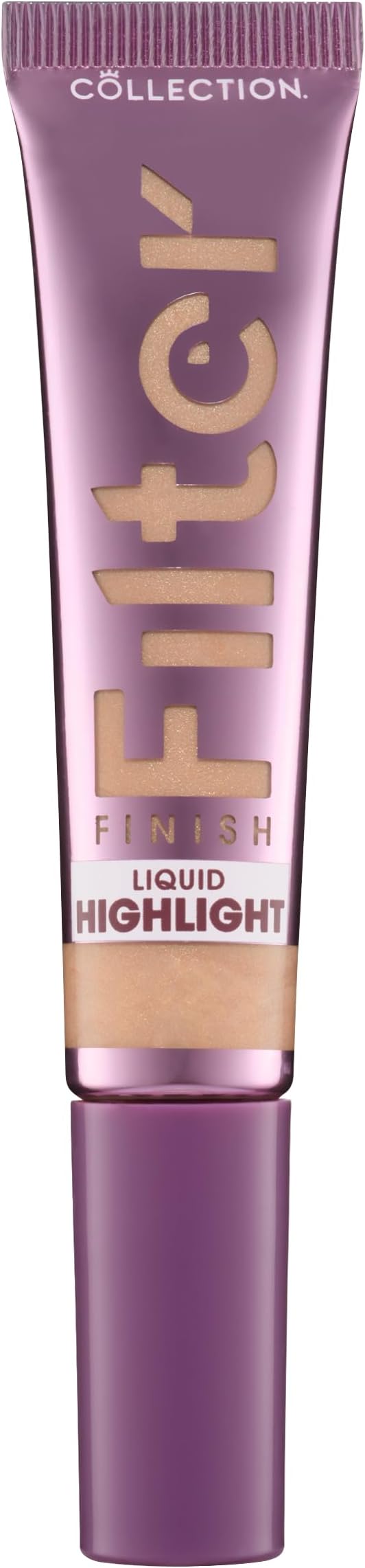 Collection Cosmetics Filter Finish Liquid Blush Wand- 12ml- Strobelight | Award Winning- Illuminating- Skin Loving Formula- Blendable- Soft Applicator