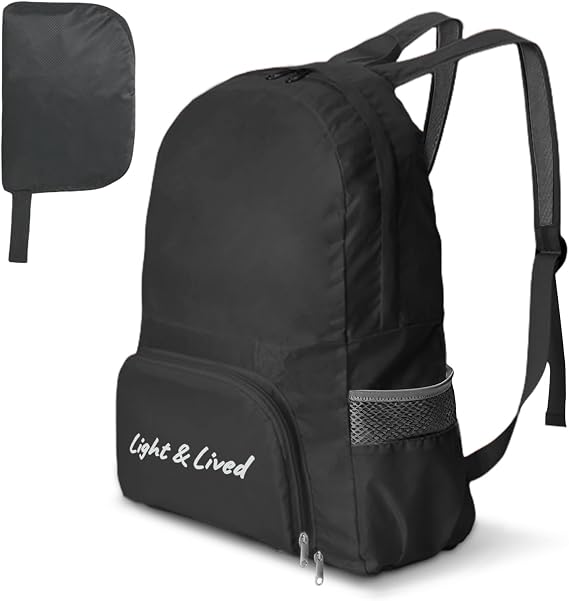 30L Foldable Backpack Lightweight Travel Rucksack for Men & Women