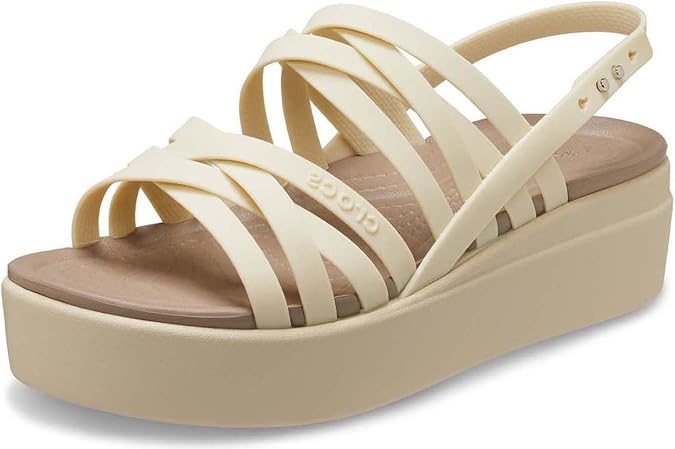 Crocs Women's Brooklyn Low Strappy Wedge Sandals