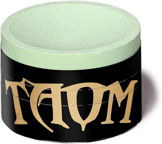 Taom Tips Snooker and Pool chalks - Green and White Colours