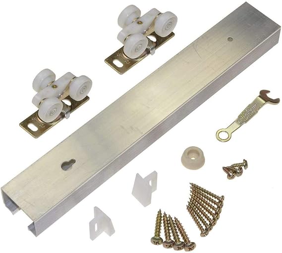 Johnson Hardware 100PD Commercial Grade Pocket/Sliding Door Hardware (60")