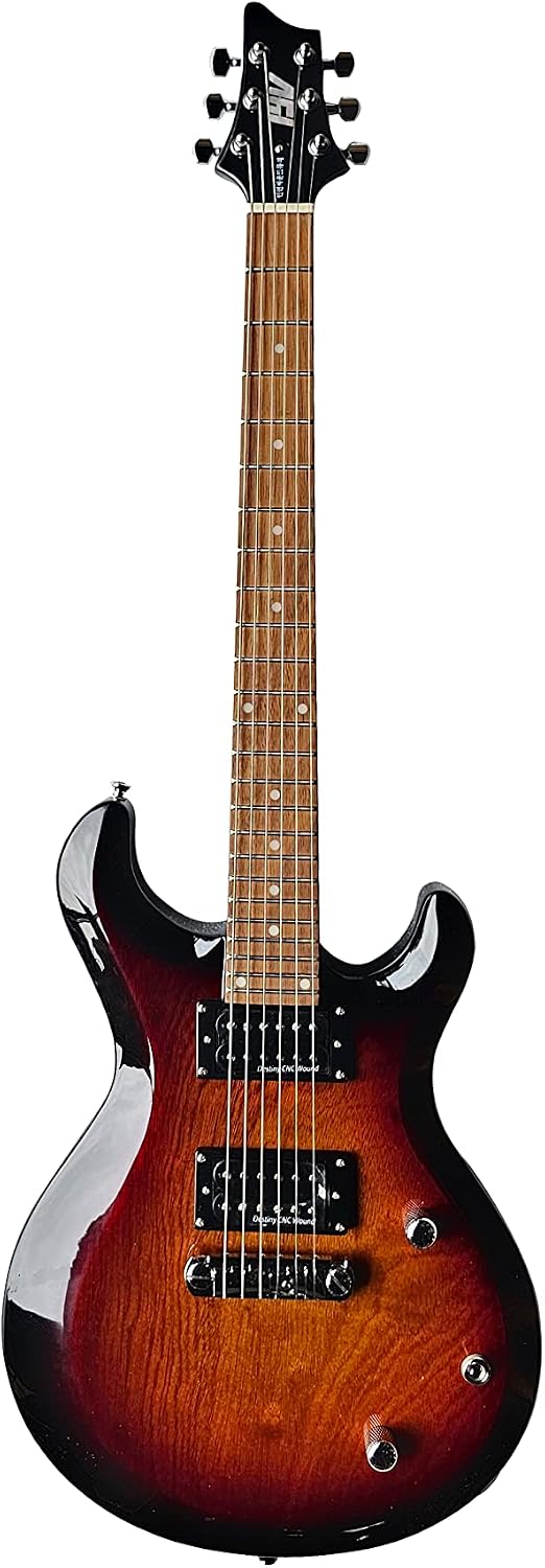 IYV 6 String Solid Body Electric Guitar, Right, SB IP-200