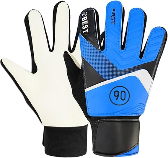 Soccer Goalkeeper Gloves For Kids & Youth, Anti-Slip Soccer Goalie Gloves, Full Finger Hand Protection Children Football Gloves, for Training and Match