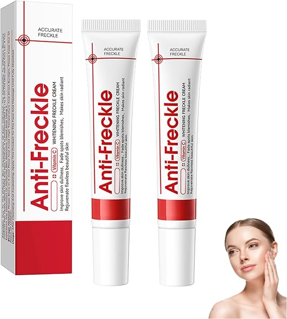 Whitening Freckle Cream, Pigmentation Removal Cream For Face, Anti-Wrinkle Face Cream With Victamin C, Improve Skin Dullness, Even Skin Tone For All Skin Type(2)