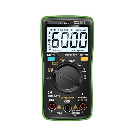 Inductance Meter 60H Measurement Anti-buring Multimeter