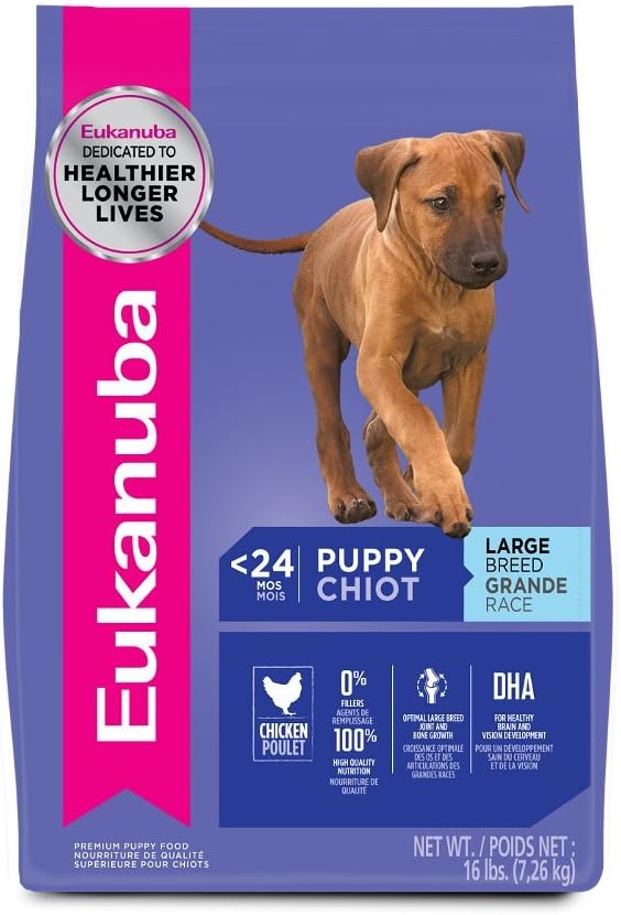 Eukanuba Puppy Large Breed Dry Dog Food, 14 lb bag