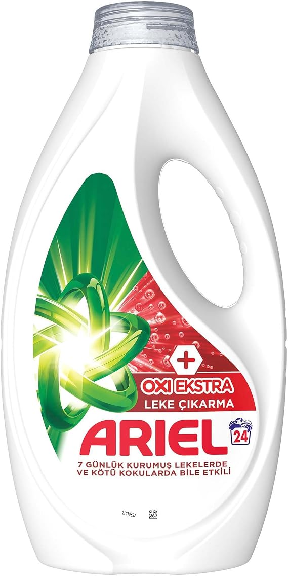 Ariel Oxi Extra Stain Removal Liquid Laundry Detergent 24 Wash