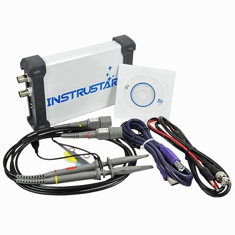 PC Based USB Oscilloscope FFT Analyzer Data Logger 2CH Channel 20MHz 48MSa/s 3 in 1 3-in-1 Function