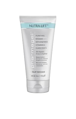 Pharmagel Nutra-Lift Facial Masque | Hydrating, Lifting, and Radiating Clay Mask | Facial Moisturizer - 6 oz.