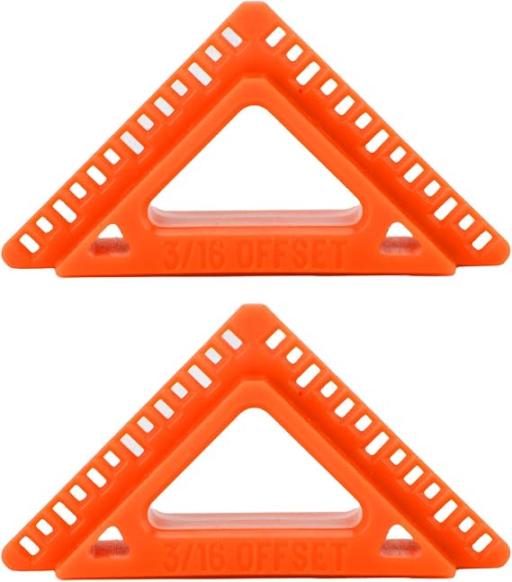 2 Pcs Door and Window Casing Reveal Tool 3/16 and 1/4 Inch Trim Reveal Marking Tool for Woodworking Decoration Projects