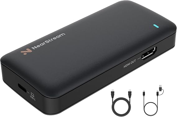 NearStream CCD10 Capture Card for PS5, Xbox Series X/S, Switch 2 | 1080p60