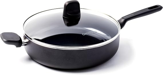 GreenPan Memphis Pan Set, 4.2 liters, Black