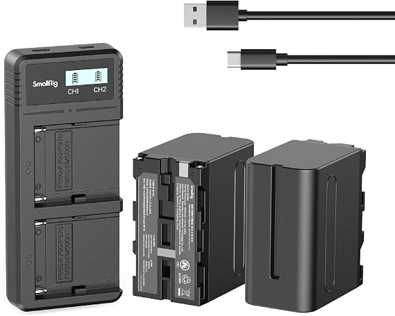 SmallRig 3823 Sony Np-f970 Batarya + Şarj Kiti