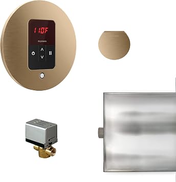 Mr. Steam BasicButler Round Package (Brushed Bronze)