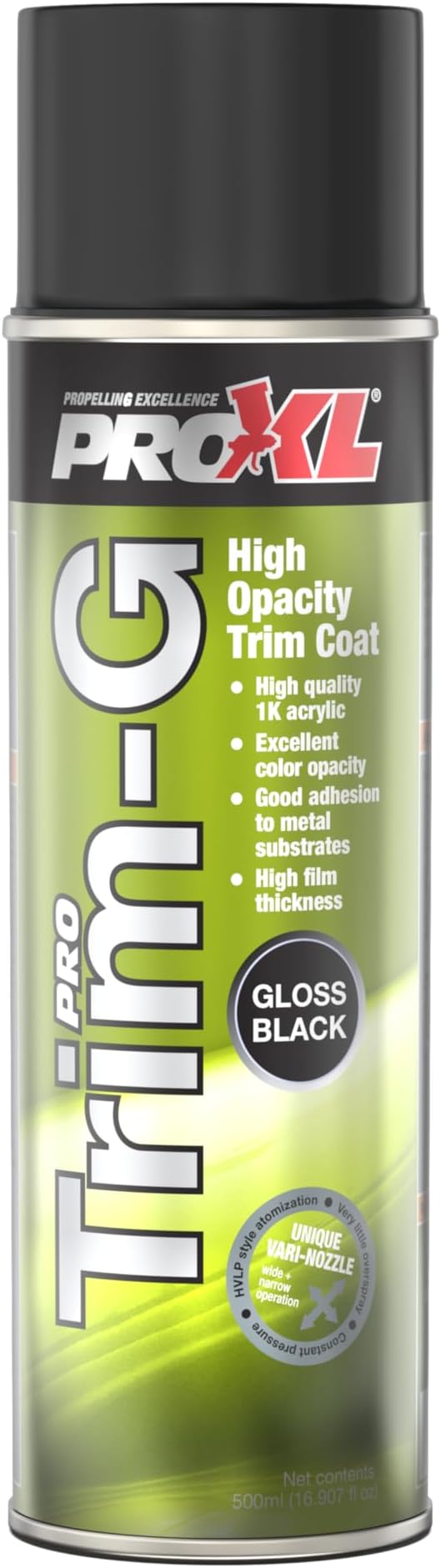 ProXL ProTrim Gloss Trim Coating Aerosol - 500 ml | Restores & Renews Exterior Plastic Trim | Deep Gloss Black Finish | Fast Drying & Durable | Ideal for Bumpers, Grilles, Side Mirrors & More