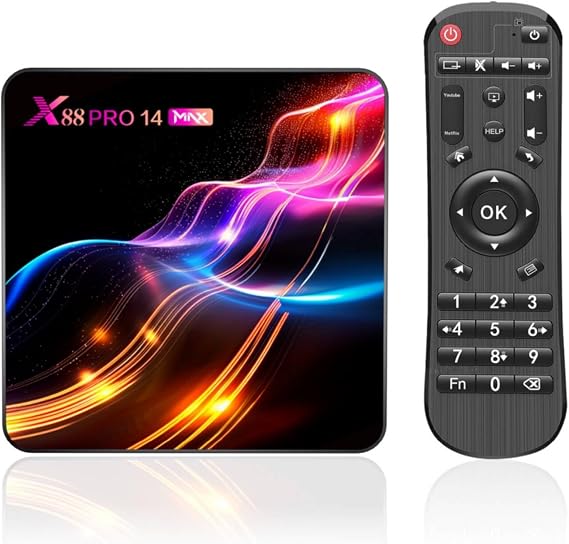 Android TV Box 14.0 Android Box 4GB RAM 32GB ROM RK3528 Quad-Core 64bit Cortex-A53 2025 TV Box Support 4K 2.4G /5G Dual Band WiFi Ethernet 10/100MUSB 3.0/2.0 Smart Box