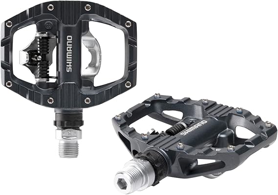 SHIMANO PD-EH500 SPD & Flat Dual Sided Bike Pedal for Indoor Cycling & Urban Riding