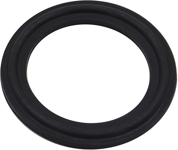 DERNORD FKM Rubber Gasket Tri-clamp O-Ring Fits Sanitary Tri-Clover Type Ferrule (Tri-Clamp Size: 1.5 Inch)