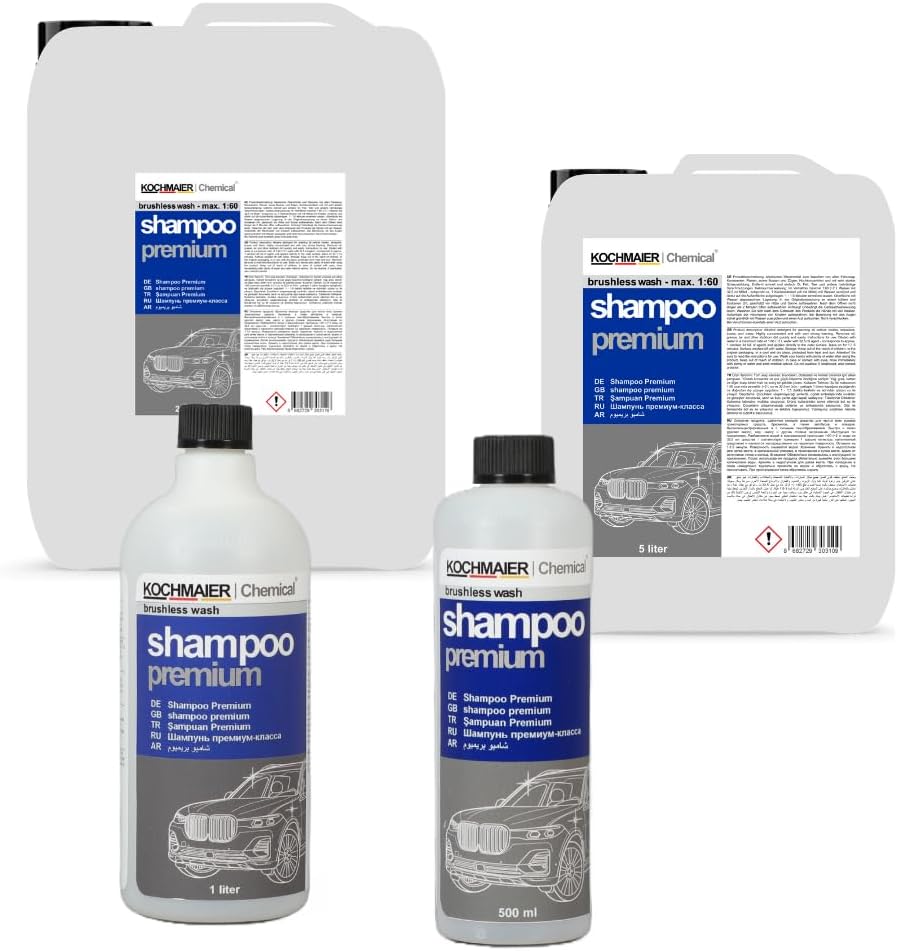 shampoo premium Oto Araç Cilalı Fırçasız Şampuan Temizleyici Kopüklü Snow Foam Yıkama Konsantre 1:60 20 LitreKg
