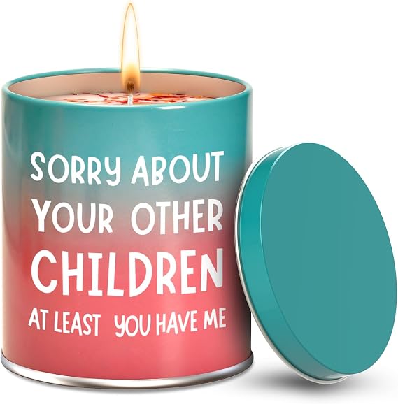 Christmas Mothers Day Birthday Gifts for Mom from Daughter, Scented Candle