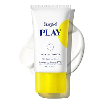 Supergoop! PLAY Everyday Lotion - Broad Spectrum Body & Face Sunscreen - Great for Active Days - Fast Absorbing, Water & Sweat Resistant
