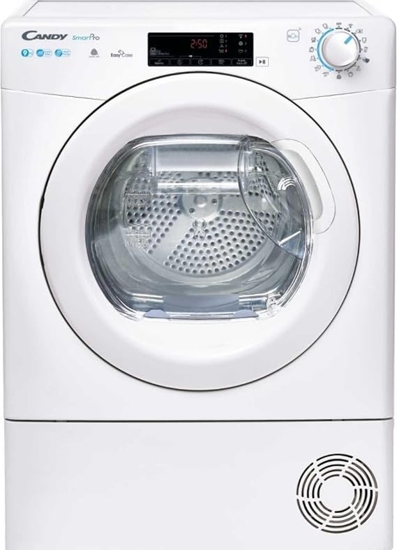 Candy CSOEH9A2TE 9KG Load A++ Heat Pump Condenser Freestanding White Tumble Dryer - 14 Programmes, 4 Drying Levels, [Energy Class A++]