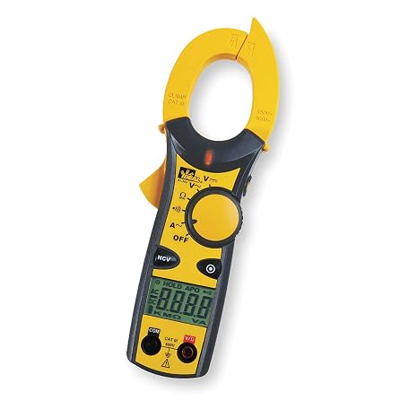 Ideal Clamp On Digital Clamp Meter, 1.5" (38mm) Jaw Capacity, CAT III 600V 61-744 - 1 Each