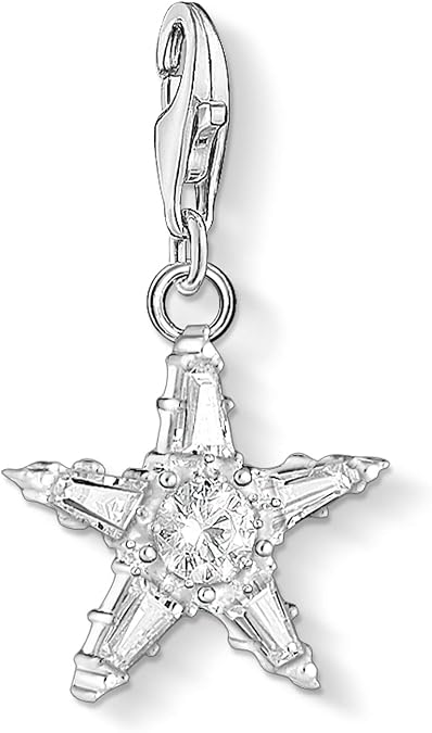 Thomas Sabo Charm Club Thomas Sabo White Zirconia Star Charm 1804-051-14