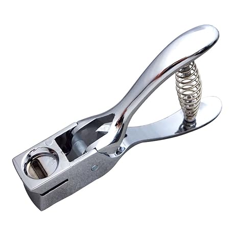 Bluemoona One Pcs - 15X3mm ID Card Badge Hand Held Slot Heavy duty Plier Puncher Punch PVC Tag Generic Lanyard Tool Cosmos Fastening Strap