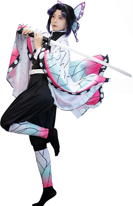 Agatsuma Zenitsu Cosplay Kimono Full Set Anime Zenitsu Cosplay Costume Adult