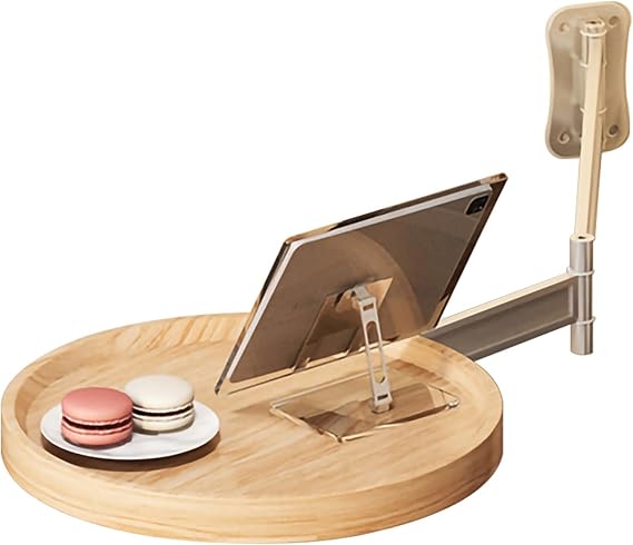 Wall-Mounted Folding Table Wooden Color
