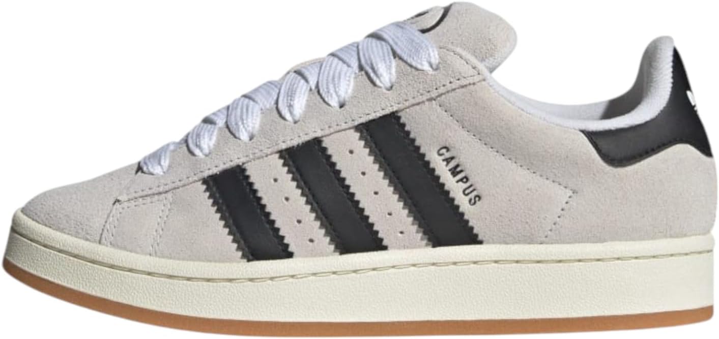 Adidas Campus 00s W, Women's Sneakers, Crystal White Core Black Off White, 40 2/3 EU/UK 6