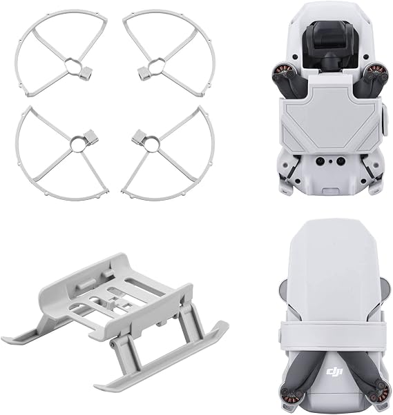 Mini 2 Propeller Holder Guard,HeiyRC Landing Gear Props Protector Bumper Foldable Height Extensions Blade Stabilizer Fixator for DJI Mini 2/Mini SE/Mavic Mini Accessories