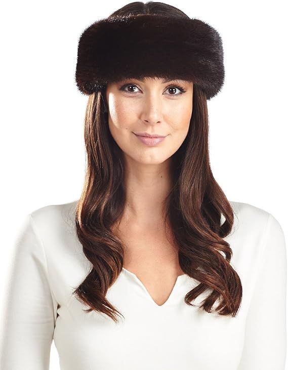 frr Mink Fur Headband