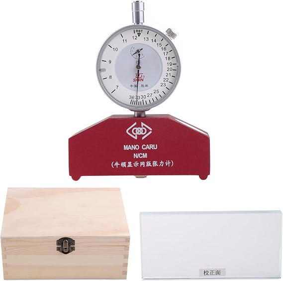 Tensiometer High Precision Silk Screen Printing Tension Meter mesh Tension Meter Force Meter Tester Newton Tension Meter Gauge, 15x12cm