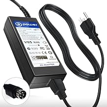 T POWER Ac Dc Adapter for 4-Pin 12V 5V Acomdata 160GB 7200 RPM USB 2.0 External Drive HD160U2E4-72 HD160U2E3-72 HD120UPE5-72 Switching Power Supply Cord Charger