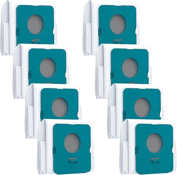8-Pack Replacement Dust Bags,2.7L Large Capacity Filter Bags