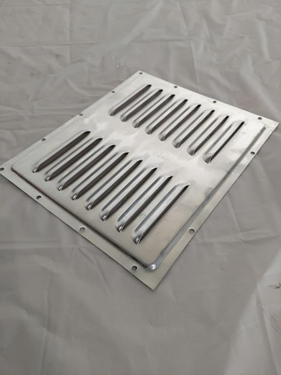 Kay Trailer Wall Vent Aluminum Panel Air Flow Ventilation Louvered Grille