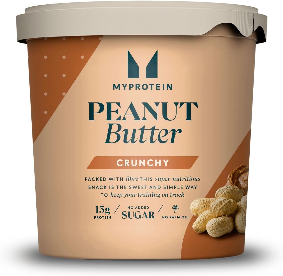 MYPROTEIN PEANUT BUTTER 2.2 lbs 1 kg MICRO PROTEIN