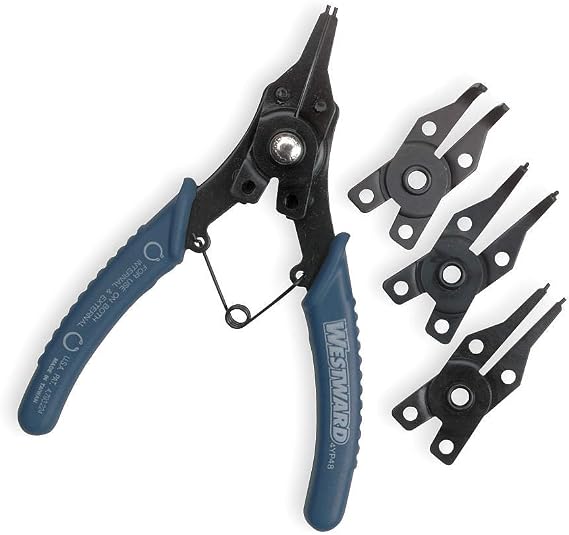 Retaining Ring Plier, Convertible, 4 pcs.
