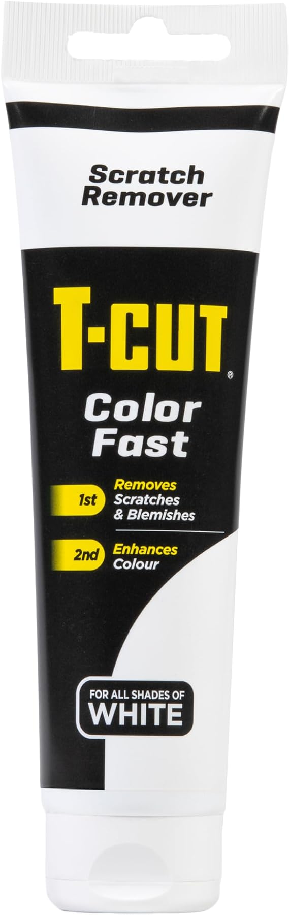 T-Cut Color Fast Scratch Remover & Paint Restorer, White - Repairs Swirls & Scratches, Removes Oxidation, Restores Color & Enhances Shine, 5.3 oz