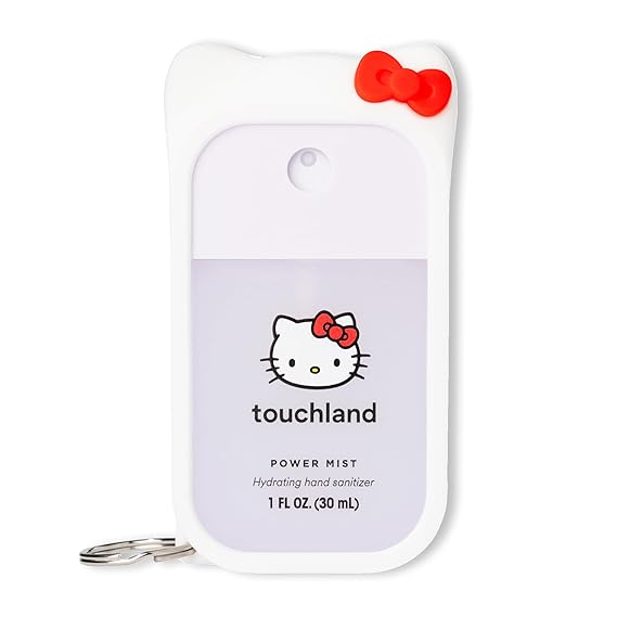 Touchland x Hello Kitty Hydrating Hand Sanitizer Spray & Case Travel Size