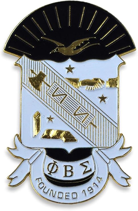 Phi Beta Sigma Die Cut Car Badges - Gold - Automotive Decorative Emblems - Car Badge - Automotive
